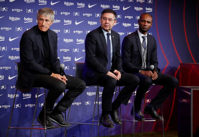 Quique Setien unveiled as FC Barcelona new coach