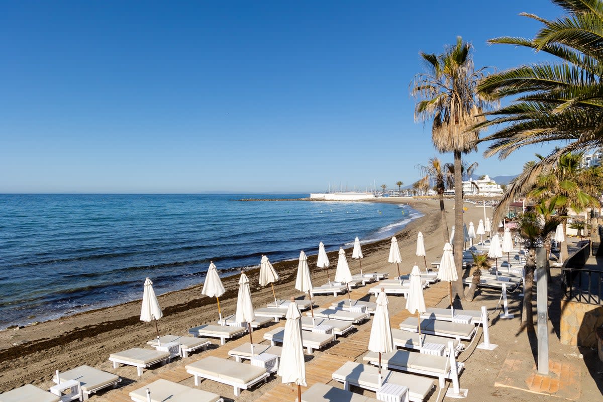 The ‘sea peeing’ regulations will apply to 25 beaches in the Malaga municipality (Getty Images/iStockphoto)