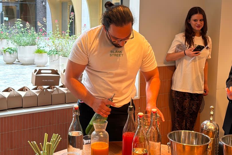 Hashim Parvez is the Product Specialist that crafted Blank Street's new summer drinks