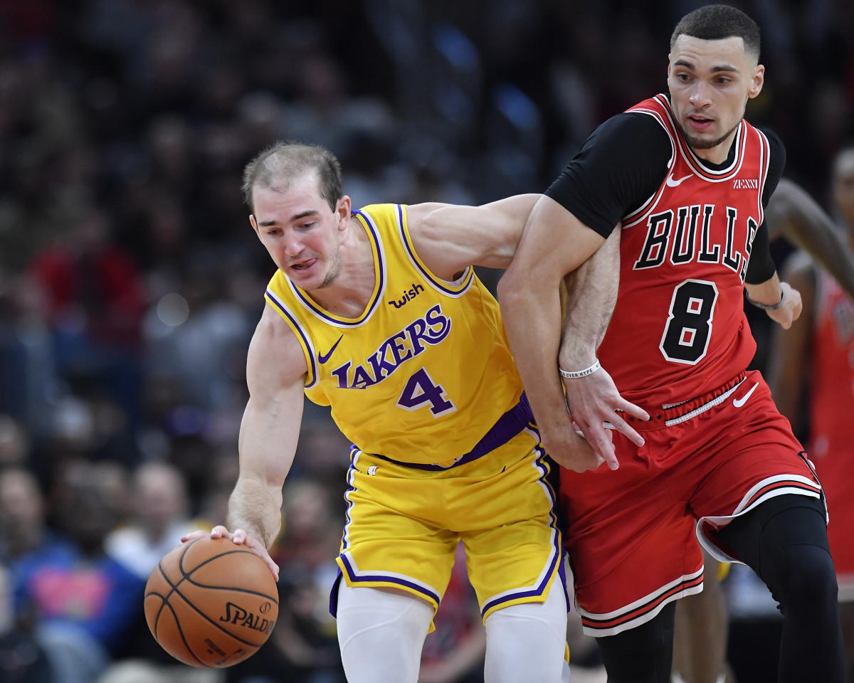 Alex Caruso joined Bulls after Lakers' lowball contract offer – NBC Sports  Chicago