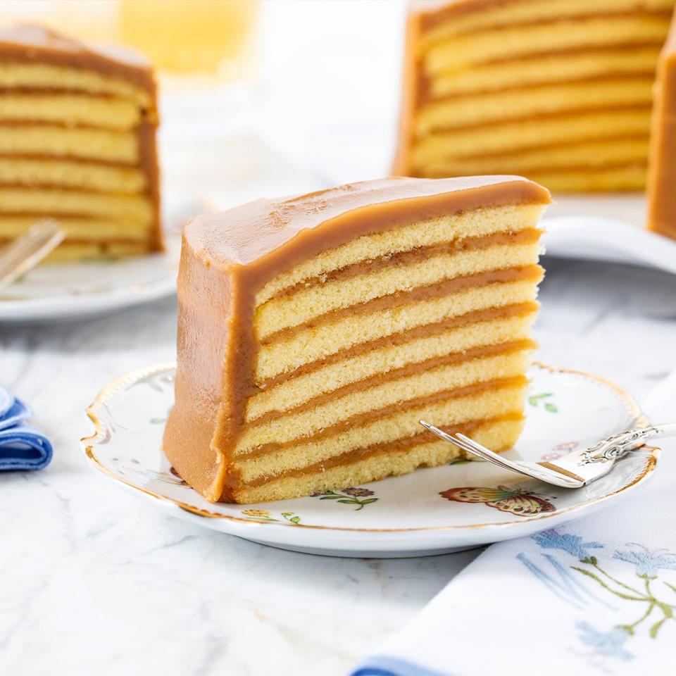 11) 7-Layer Caramel Cake