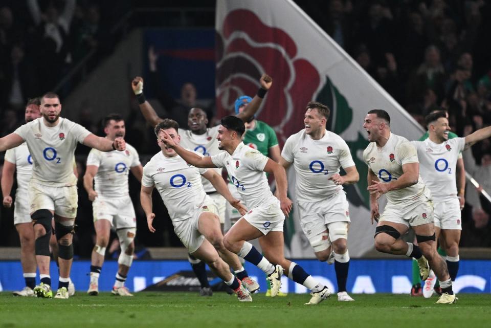 England produced their best home performance in years to shock Ireland  (Getty Images)