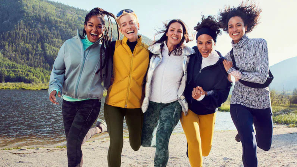 Snag cozy styles for less at Athleta.