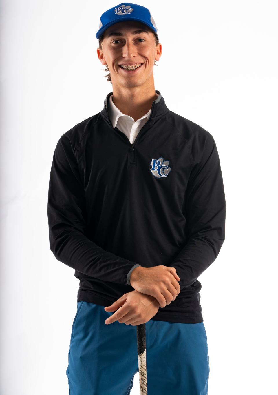 Graham Boone, Barron Collier High School, Boys golf, All Area, automne 2023.