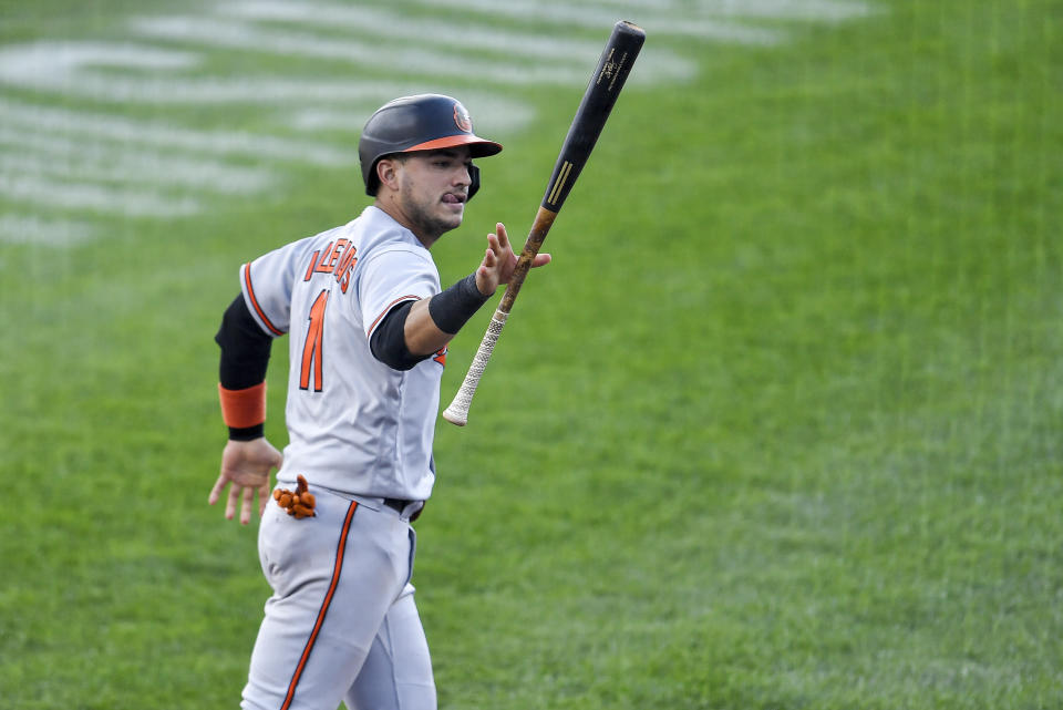 José Iglesias。(AP Photo/Adrian Kraus)