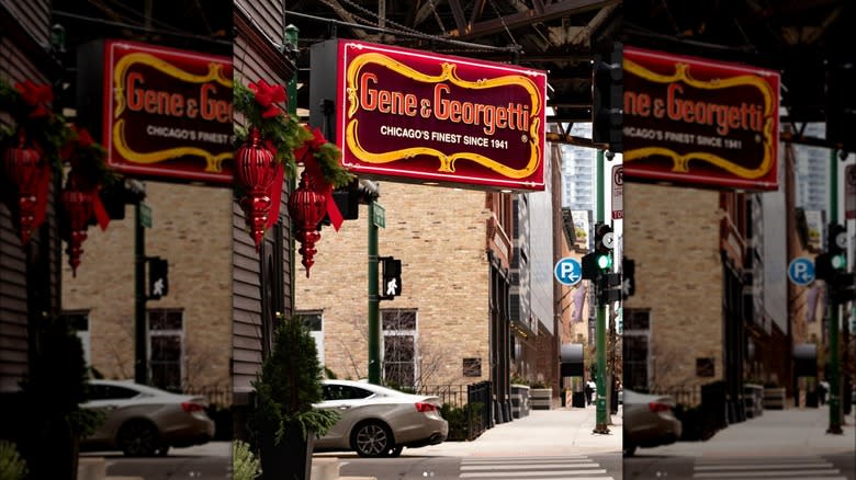 gene & georgetti sign