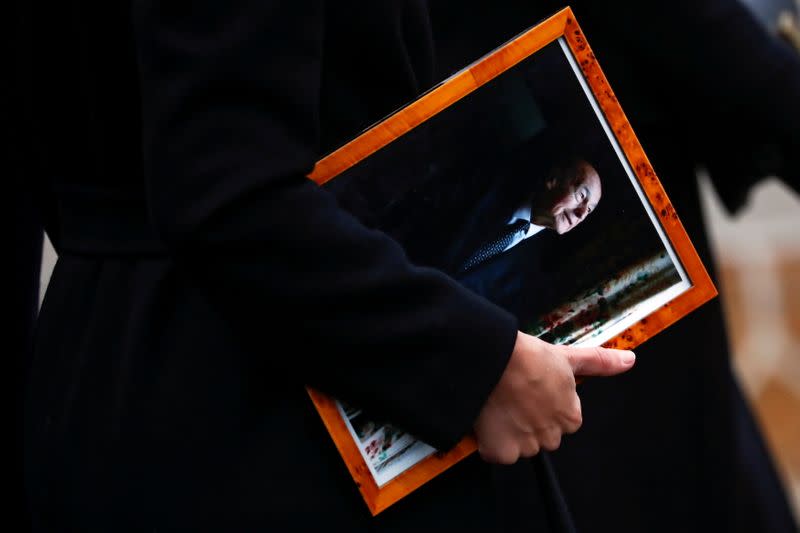 Funeral of late former French President Valery Giscard d'Estaing in Authon