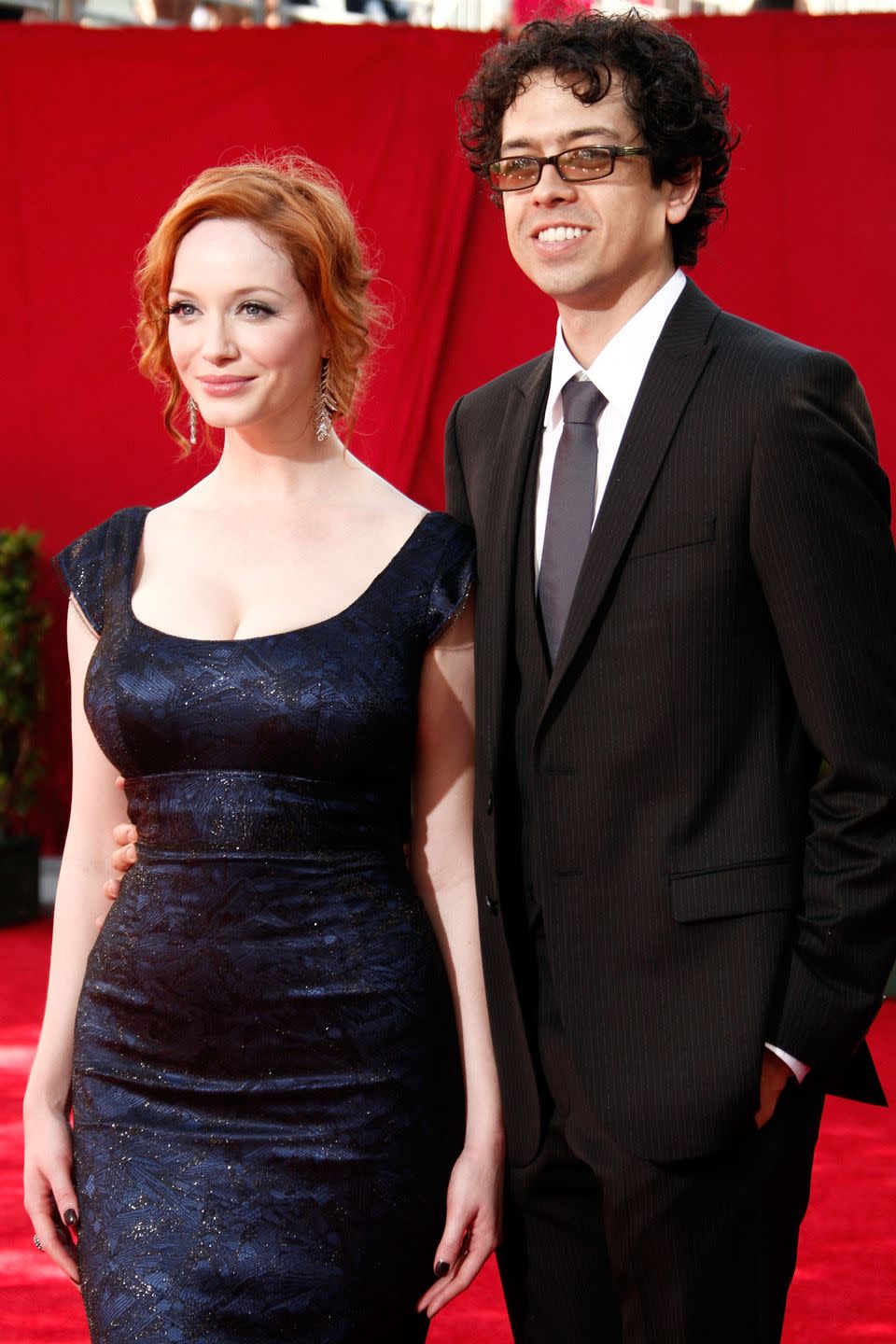 Christina Hendricks & Geoffrey Arend