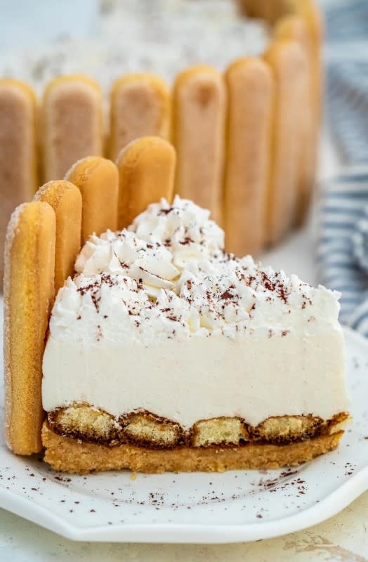 <p>Sweet and Savory Meals</p><p>No-Bake Tiramisu Cheesecake is a fool-proof recipe for your favorite Italian dessert.</p><p><strong>Get the recipe: </strong><a href="https://sweetandsavorymeals.com/no-bake-tiramisu-cheesecake/" rel="nofollow noopener" target="_blank" data-ylk="slk:No-Bake Tiramisu Cheesecake;elm:context_link;itc:0;sec:content-canvas" class="link "><strong>No-Bake Tiramisu Cheesecake</strong></a></p>