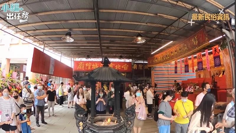 臺北霞海城隍廟位於大稻埕。（圖／寶島神很大）