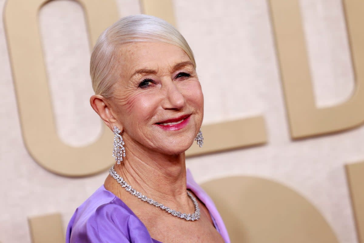 Helen Mirren has led celebs backing an open letter to keep Israel in this year’s Eurovision (AFP via Getty Images)