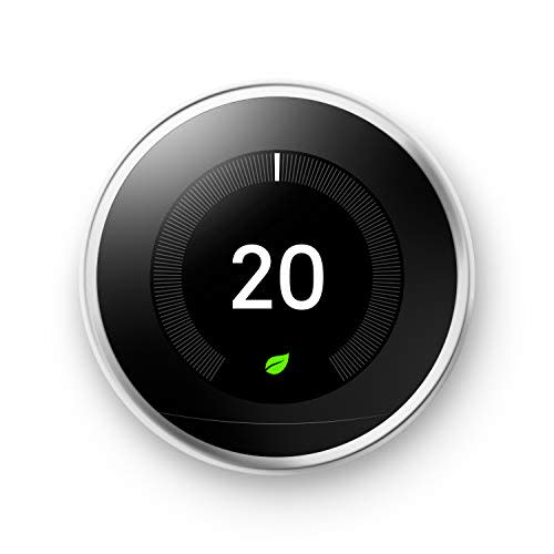 Google Nest Learning Thermostat - Programmable Smart Thermostat for Home - 3rd Generation Nest&#x002026;