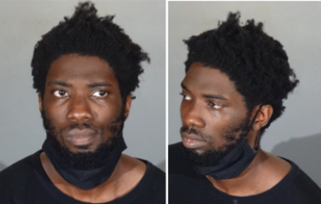 Los Angeles police released these mugshots of Shawn Laval Smith (Los Angeles Police Department)