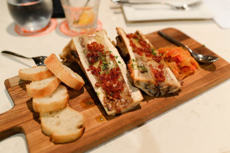 My Little Spanish Place tuetano de ternera roasted veal bone marrow