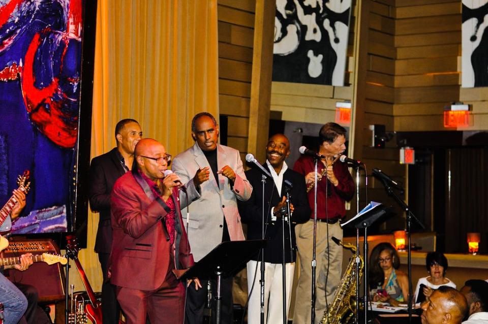 Clif Payne at Herb Alpert's premiere jazz club "Vibrato Grill Jazz" in Los Angeles, California.