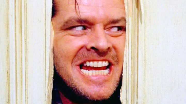 Jack Nicholson in The Shining.