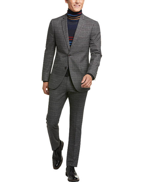 Men's Wearhouse Paisley & Gray Slim Fit Suit Jacket
