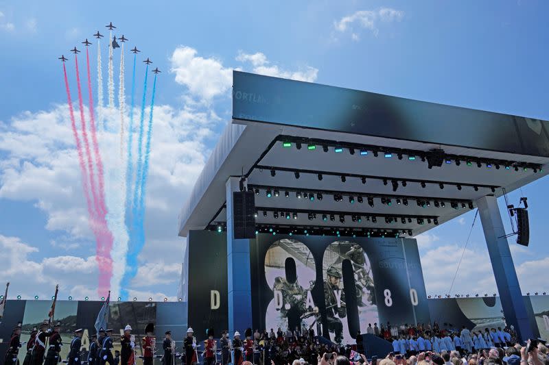 Commemorative event for the 80th anniversary of D-Day, in Portsmouth