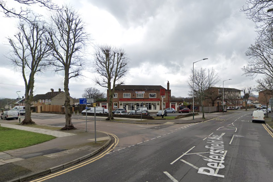 Officers were called at around 12.10am to reports of a collision between a car and two pedestrians in Harold Hill, Romford (Google Map)