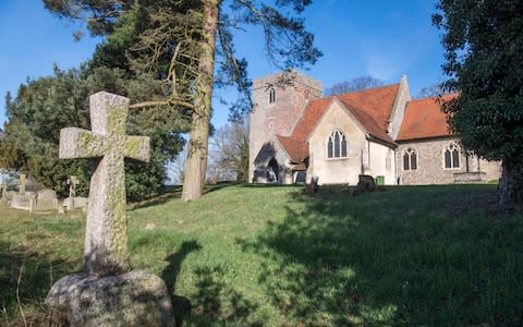 St Giles Church in Great Maplestead, Essex - Credit: Paul Grover for the Telegraph