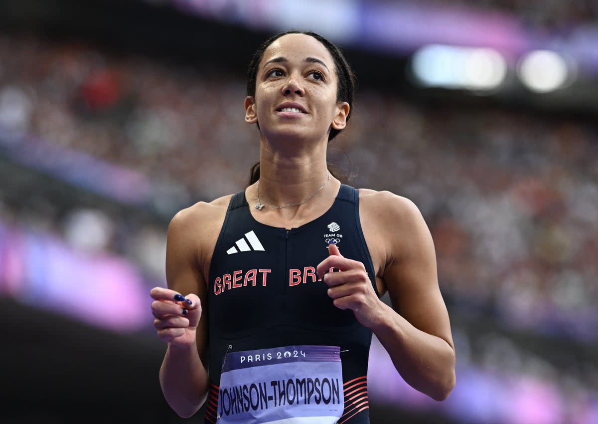 Olympics 2024 latest heptathlon standings What does Katarina Johnson