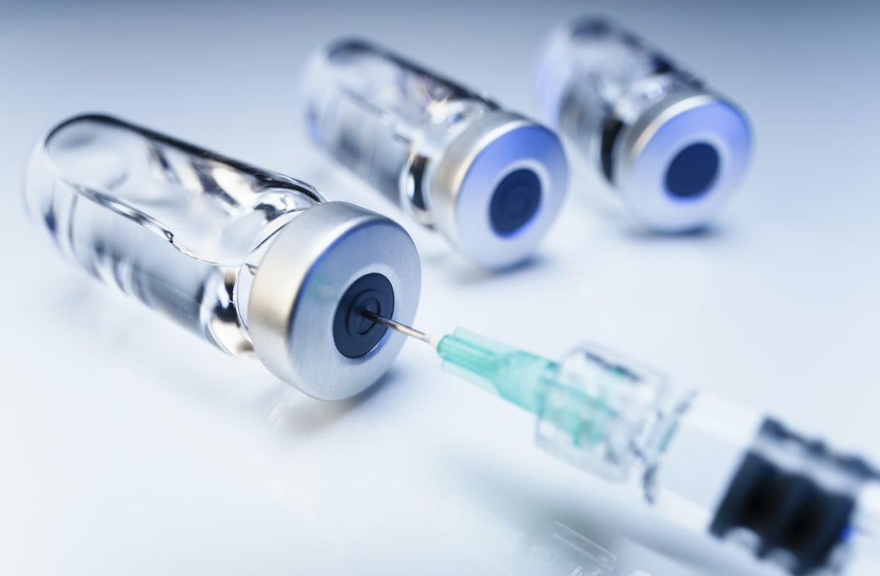 <span class="caption">Production limits mean that not everyone can get access to a COVID-19 vaccine as soon as it's developed..</span> <span class="attribution"><a class="link " href="https://www.gettyimages.com/detail/photo/injectable-medications-in-sealed-vials-and-a-royalty-free-image/685013223" rel="nofollow noopener" target="_blank" data-ylk="slk:GIPhotoStock/Cultura via Getty Images;elm:context_link;itc:0;sec:content-canvas">GIPhotoStock/Cultura via Getty Images</a></span>