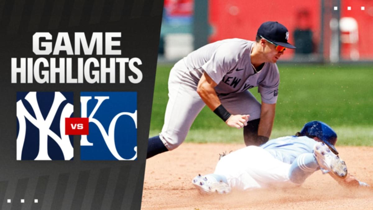 Highlights of the Yankees vs. Royals game on Yahoo Sports