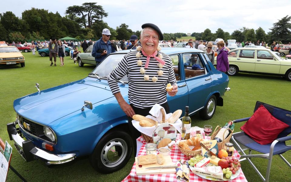 Peter Bell and his 1975 Renault 12TL - Credit: John Lawrence 