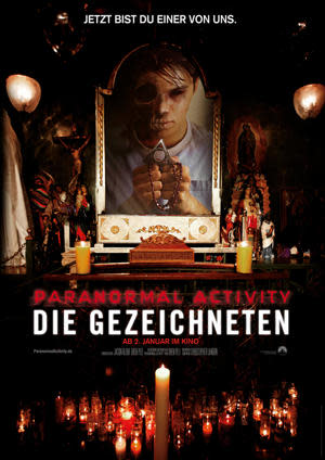 Poster: Paranormal Activity - Die Gezeichneten (Bild: Paramount Pictures)