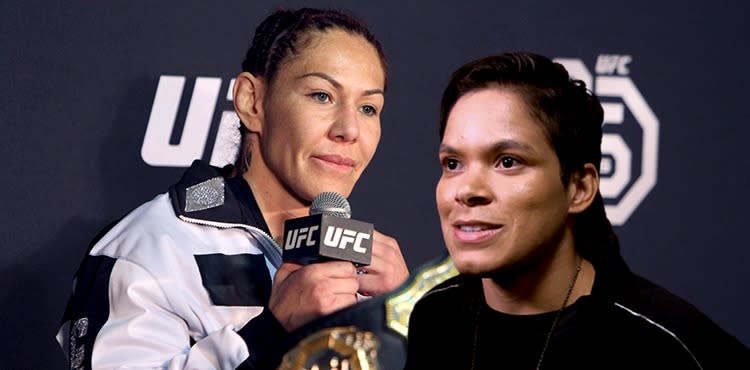 Cris Cyborg and Amanda Nunes