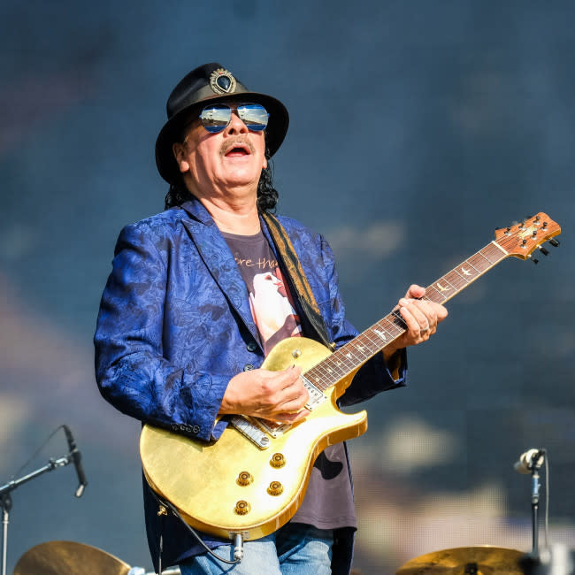 Carlos Santana credit:Bang Showbiz