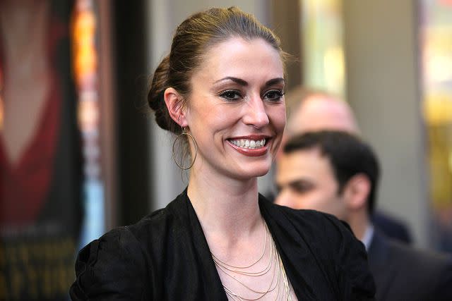 <p>Neilson Barnard/Getty Images</p> Sara Gettelfinger attends the Broadway opening of 'Everyday Rapture' at the American Airlines Theatre on April 29, 2010 in New York City