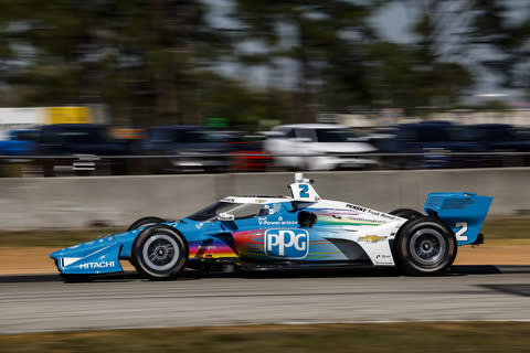 PPG has extended its partnership with Team Penske and will feature the No. 2 PPG Chevrolet, pictured, driven by Josef Newgarden in six INDYCAR races. (Photo: Business Wire)