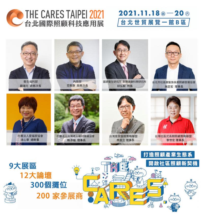 2021台北國際照顧科技應用展　吸睛亮點聚焦社區照顧解決方案