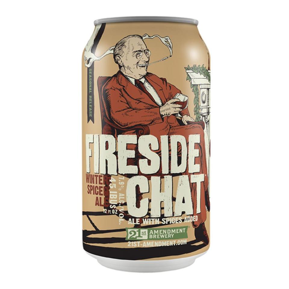 1) 21st Amendment Brewery Fireside Chat