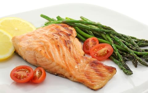 salmon fatty fish belly fat loss - Credit: Almay