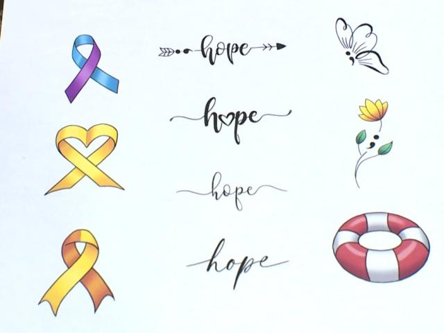 suicide prevention tattoo designs