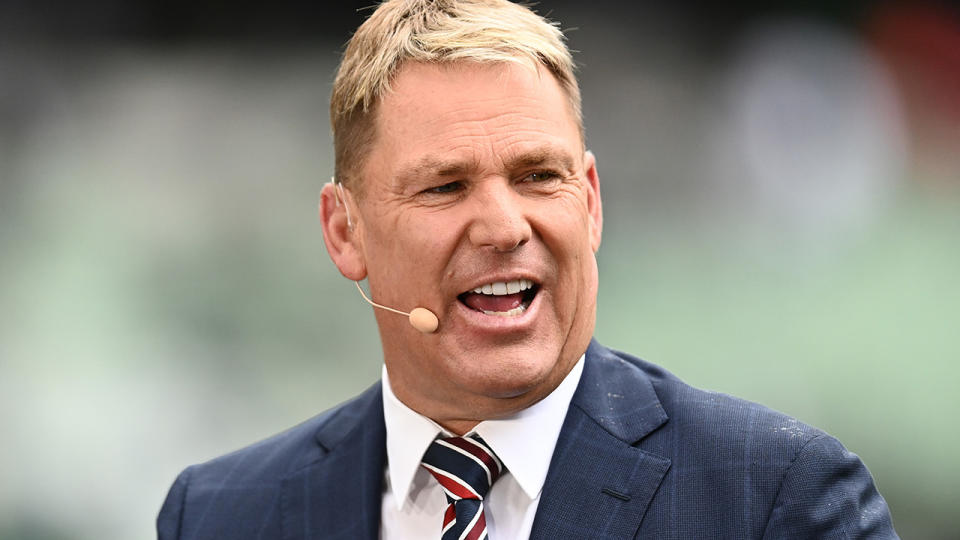 Shane Warne has opened up about the effect being hounded by paparazzi had on his children at a younger age. (Photo by Quinn Rooney/Getty Images)