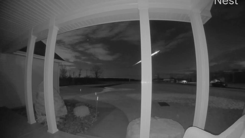 Meteor Fireball - Feb 21 2024 - Stephen Mathes AMS