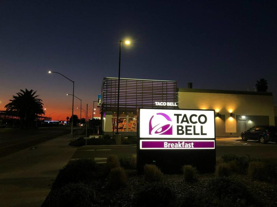 The Taco Bell on 4071 E. Ventura St. in Fresno.