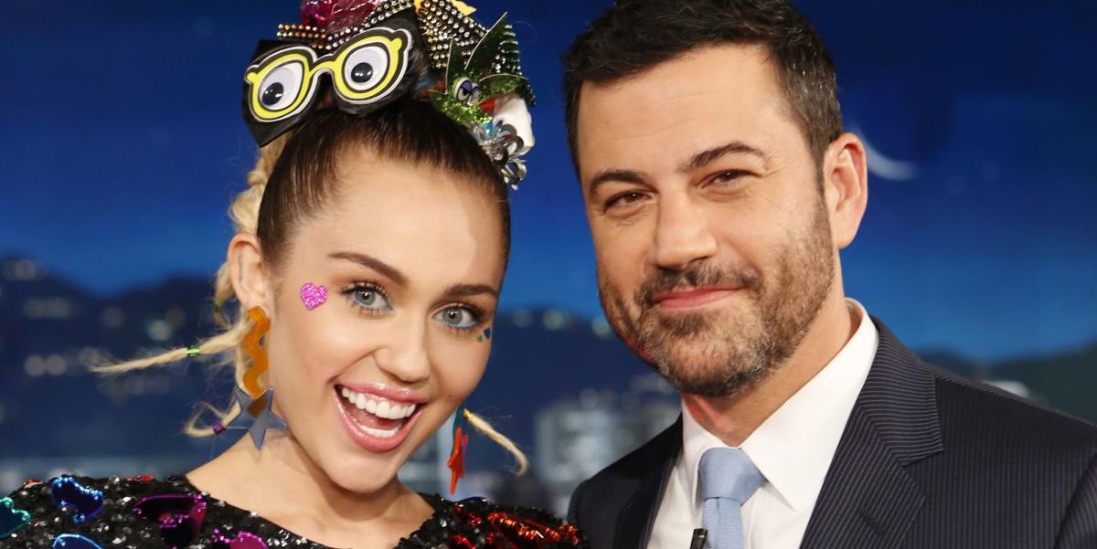 Watch Miley Cyrus Prank A Sleeping Jimmy Kimmel 4601