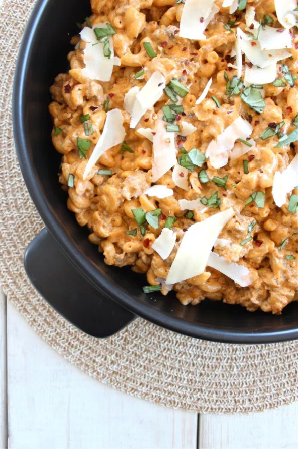 Buffalo Cheeseburger Mac