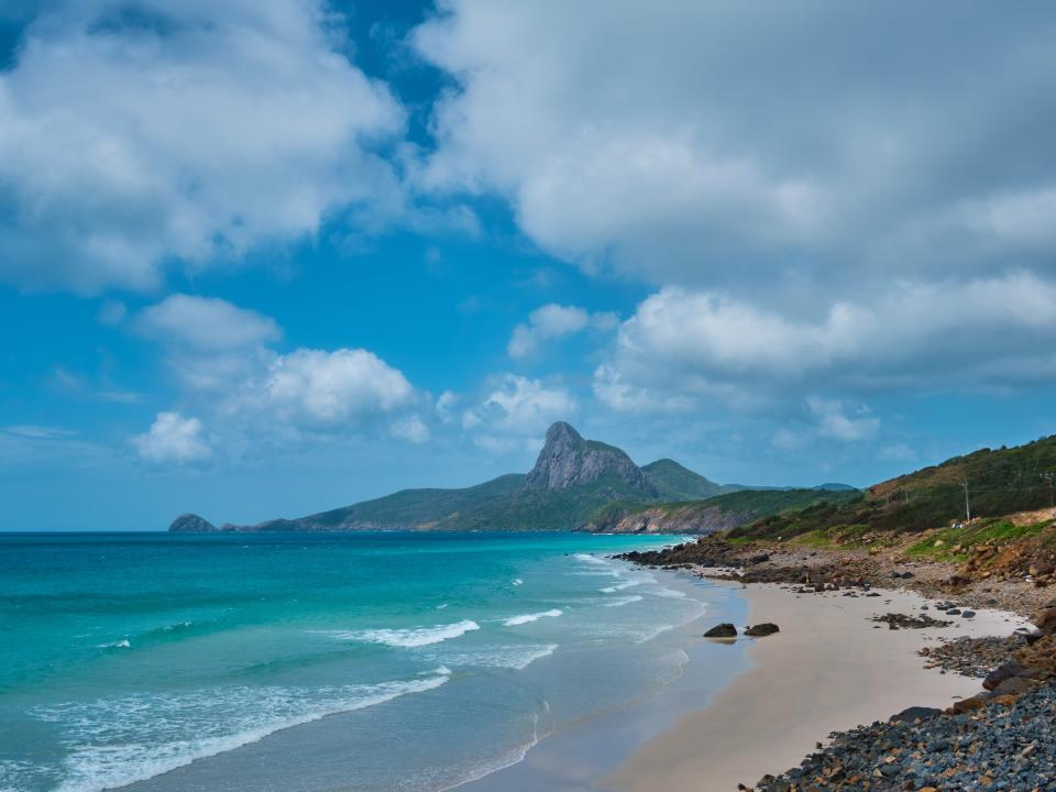 A beach in Con Dao, Vietnam