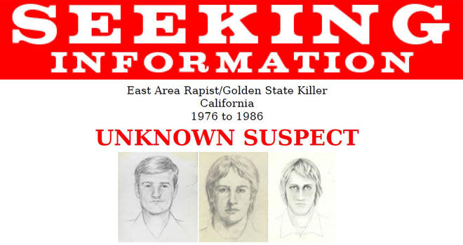 The FBI  released sketches made by three witnesses in an renewed attempt to catch a California serial killer. / Credit: FBI