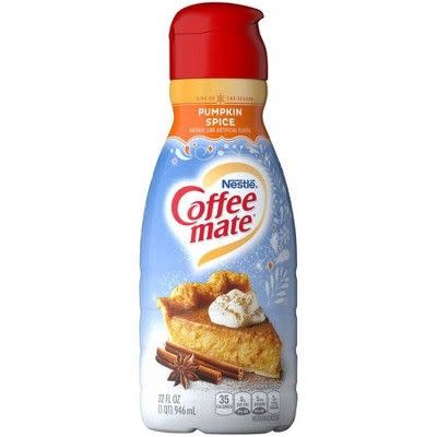 48) Pumpkin Spice Coffee Creamer