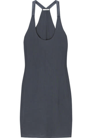 James Perse Cotton-jersey tank dress, $62, at The Outnet