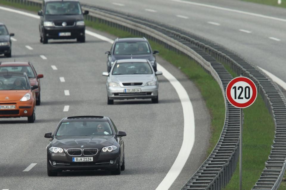 Make sure you’ve got plenty in the tank (or battery) before driving on an Autobahn (Getty Images)