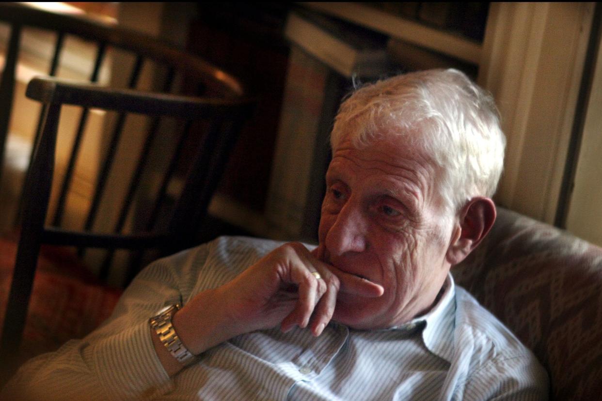 Writer and director Jonathan Miller, pictured here in 2004, has died aged 85: Rex