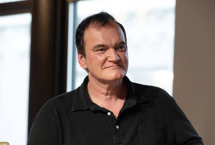 Closeup of Quentin Tarantino