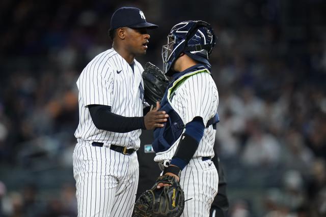 King bails out Chapman, saves Yanks' 3-0 win over Blue Jays